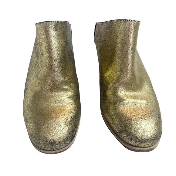 Rachel Comey gold dust woman Mars mule wooden heel soft leather - Picture 3 of 9